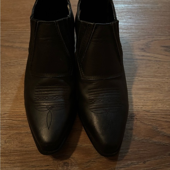 Durango Black Ankle Boots - Picture 1 of 7